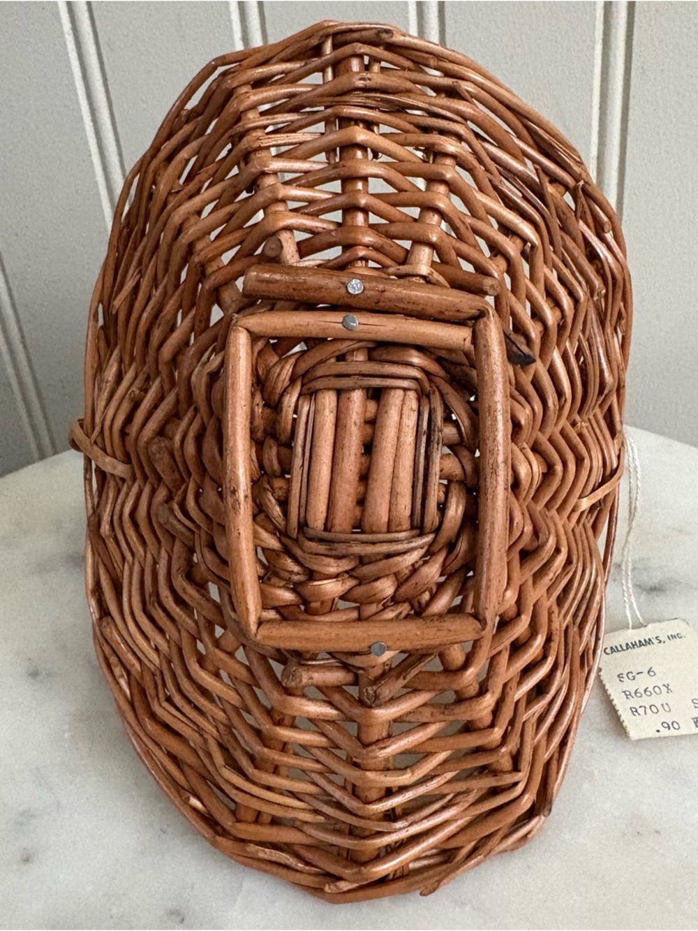 NEW Vintage Small Decorative Basket Cottagecore Farmhouse Country Traditional - Picture 8 of 12
